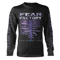 Schwarz - Front - Fear Factory - "Demanufacture" T-Shirt für Herren-Damen Unisex  Langärmlig