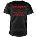 Schwarz - Back - Bathory - "Hammerheart" T-Shirt für Herren-Damen Unisex