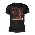 Schwarz - Front - Bathory - "Hammerheart" T-Shirt für Herren-Damen Unisex
