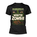 Schwarz - Front - White Zombie - T-Shirt für Herren-Damen Unisex