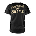 Schwarz - Back - Heathen - "Breaking The Silence" T-Shirt für Herren-Damen Unisex