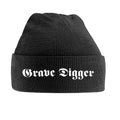 Schwarz - Front - Grave Digger - Mütze für Herren-Damen Unisex