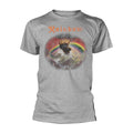 Sport Grau - Front - Rainbow - "Rising" T-Shirt für Herren-Damen Unisex
