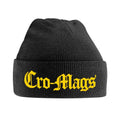 Schwarz-Gelb - Front - Cro-Mags - Mütze für Herren-Damen Unisex