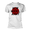 Weiß - Front - New Model Army - T-Shirt für Herren-Damen Unisex