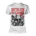 Weiß - Front - Battalion of Saints - "Second Coming" T-Shirt für Herren-Damen Unisex