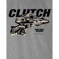 Grau - Back - Clutch - "Pure Rock Wizards" T-Shirt für Herren-Damen Unisex