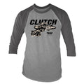 Grau - Front - Clutch - "Pure Rock Wizards" T-Shirt für Herren-Damen Unisex