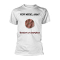 Weiß - Front - New Model Army - "Thunder And Consolation" T-Shirt für Herren-Damen Unisex