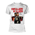 Weiß - Front - Driller Killer - T-Shirt für Herren-Damen Unisex