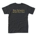Schwarz - Front - Bruce Springsteen & The E Street Band - "Motorcycle" T-Shirt für Herren-Damen Unisex