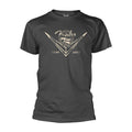 Grau - Front - Fender - "Bevelled" T-Shirt für Herren-Damen Unisex