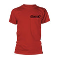 Rot - Front - Clutch - "Classic" T-Shirt für Herren-Damen Unisex