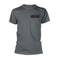 Grau - Front - Clutch - "Classic" T-Shirt für Herren-Damen Unisex