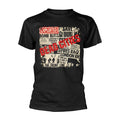 Schwarz - Front - The Exploited - "Dead Cities" T-Shirt für Herren-Damen Unisex