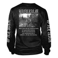 Schwarz - Back - Burzum - "Filosofem 2018" T-Shirt für Herren-Damen Unisex  Langärmlig