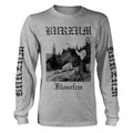 Grau - Front - Burzum - "Filosofem 3" T-Shirt für Herren-Damen Unisex  Langärmlig