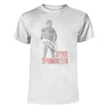 Weiß - Front - Bruce Springsteen - "Hologram" T-Shirt für Herren-Damen Unisex