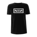 Schwarz-Weiß - Front - Nine Inch Nails - "Classic" T-Shirt für Herren-Damen Unisex