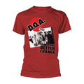Rot - Front - D.O.A. - "Something Better Change" T-Shirt für Herren-Damen Unisex
