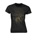 Schwarz-Gold - Front - Harakiri For The Sky - "Arson" T-Shirt für Damen
