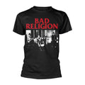 Schwarz - Front - Bad Religion - "Live 1980" T-Shirt für Herren-Damen Unisex