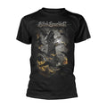 Schwarz - Front - Blind Guardian - "Prophecies" T-Shirt für Herren-Damen Unisex