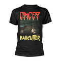 Schwarz - Front - Cancer - "Ballcutter" T-Shirt für Herren-Damen Unisex