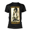 Schwarz - Front - Pearl Jam - "Choices" T-Shirt für Herren-Damen Unisex