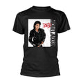 Schwarz - Front - Michael Jackson - "Bad" T-Shirt für Herren-Damen Unisex