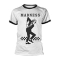 Weiß - Front - Madness - "Dancing Walt" T-Shirt für Herren-Damen Unisex