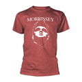 Rot - Front - Morrissey - T-Shirt Logo für Herren-Damen Unisex