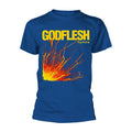 Blau - Front - Godflesh - "Hymns" T-Shirt für Herren-Damen Unisex