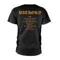 Schwarz - Back - Bathory - "Blood Fire Death" T-Shirt für Herren-Damen Unisex