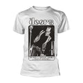 Weiß - Front - The Doors - "Border Line" T-Shirt für Herren-Damen Unisex