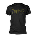 Schwarz-Gold - Front - Emperor - T-Shirt für Herren-Damen Unisex