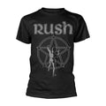 Schwarz - Front - Rush - T-Shirt für Herren-Damen Unisex