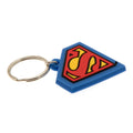Blau-Rot-Gelb - Side - Superman - Schlüsselanhänger Schutzschild