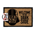 Schwarz-Hellbraun - Front - Star Wars Welcome To The Dark Side Fußmatte
