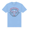 Himmelblau - Front - Yellowstone - T-Shirt für Herren-Damen Unisex