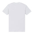 Weiß - Back - Batman - T-Shirt Logo für Herren-Damen Unisex