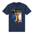 Marineblau - Front - Friends - T-Shirt für Herren-Damen Unisex