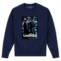 Marineblau - Front - Goodfellas - "Gangsters" Sweatshirt für Herren-Damen Unisex