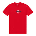 Rot - Front - Street Fighter - "Ken's Dojo" T-Shirt für Herren-Damen Unisex