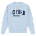 Himmelblau - Front - University Of Oxford - Sweatshirt für Herren-Damen Unisex
