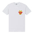 Weiß - Front - Beavis & Butthead - "Burger World" T-Shirt für Herren-Damen Unisex