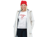 Weiß - Side - Betty Boop - Sweatshirt für Herren-Damen Unisex