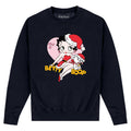Schwarz - Front - Betty Boop - Sweatshirt für Herren-Damen Unisex