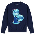 Marineblau - Front - Elf - "Bye Buddy" Sweatshirt für Herren-Damen Unisex