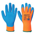 Orange-Blau - Front - Portwest - Grip-Handschuhe "A145"